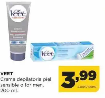 Alimerka Veet crema depílatoria piel sensible o for men oferta