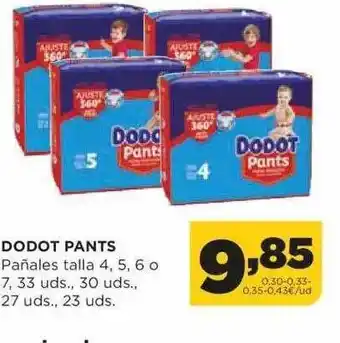 Alimerka Dodot pants pañales talla oferta