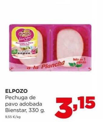Alimerka Elpozo pechuga de pavo adobada bienstar oferta