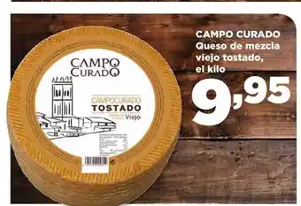 Alimerka Campo curado queso de mezcla viejo tostado oferta