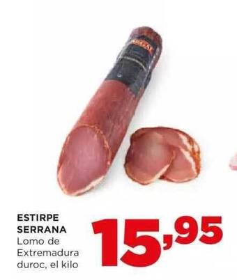 Alimerka Estirpe serrana lomo de extremadura duroc oferta