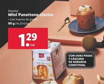 Lidl Panettone favorina oferta