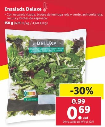 Lidl Ensaladas oferta