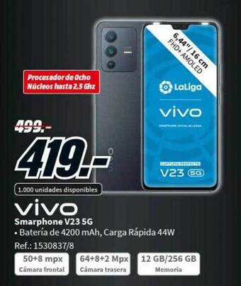 MediaMarkt Vivo smartphone v23 5g oferta