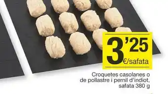 BonpreuEsclat Croquetes casolanes o de pollastre i pernil d'indiot, safata 380 g oferta