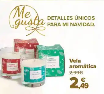 Carrefour Vela aromática oferta