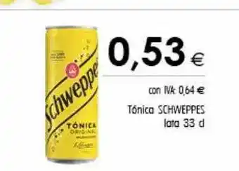 Cash Ifa Tónica schweppes lata 33cl oferta