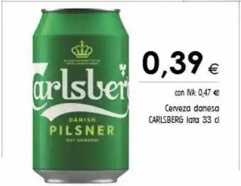 Cash Ifa Cerveza danesa carlsberg lata 33cl oferta