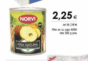 Cash Ifa Piña en su jugo norvi oferta