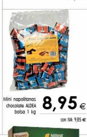 Cash Ifa Mini napolitanas chocolate aldea oferta