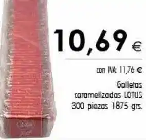 Cash Ifa Galletas caramelizodas lotus oferta