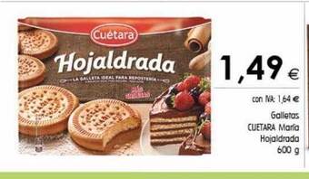 Cash Ifa Galletas cuetara maría hojaldrada oferta
