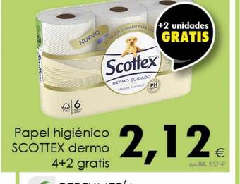 Cash Ifa Papel higiénico scottex dermo oferta