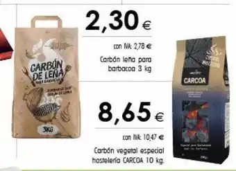 Cash Ifa Carbón vegetal especial hosteleña carcoa oferta