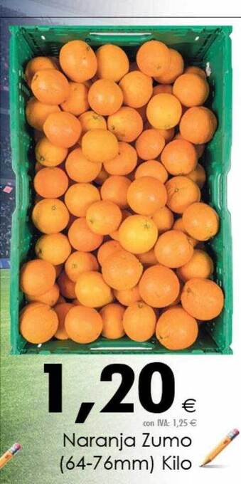 Cash Ifa Naranja zumo oferta