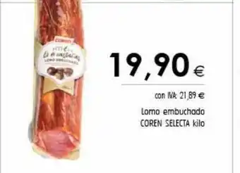 Cash Ifa Loma embuchado coren selecta kilo oferta