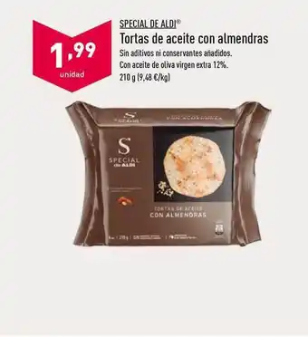 ALDI Special De Aldi Tortas De Aceite Con Almendras 210g oferta