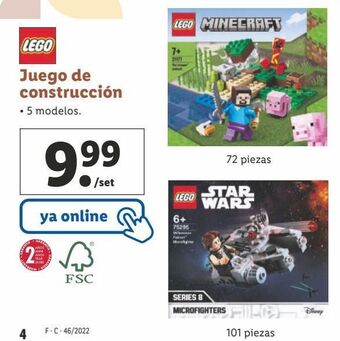 Lidl Juguetes lego oferta