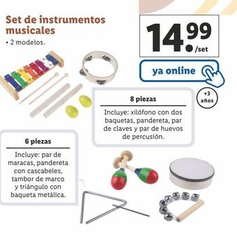 Lidl Instrumentos musicales oferta