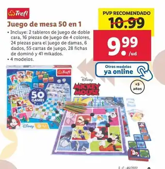 Lidl Juegos de mesa treft oferta