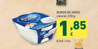 HiperDino Burgo De Arias Natural 230g oferta