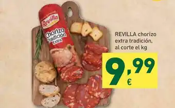 HiperDino Revilla Chorizo Extra Tradición Al Corte oferta