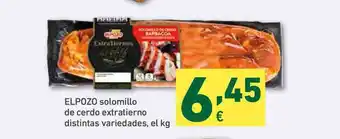 HiperDino Elpozo Solomillo De Cerdo Extratierno Distintas Variedades oferta