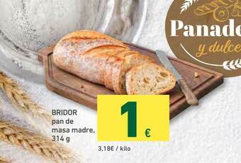 HiperDino Bridor Pan De Masa Madre 314g oferta