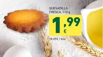 HiperDino Quesadilla Fresca 110g oferta