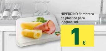 HiperDino Hiperdino Fiambrera De Plástico Para Lonchas oferta