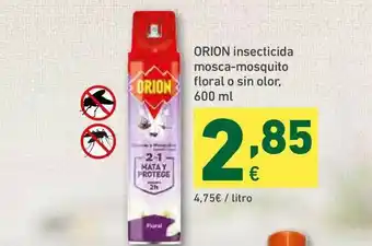 HiperDino Orion Insecticida Mosca-mosquito Floral O Sin Olor 600 Ml oferta