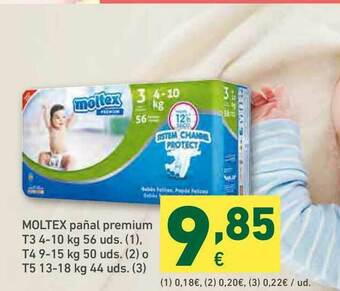 HiperDino Moltex Pañal Premium oferta