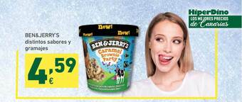 HiperDino Ben&jerry's Distintos Sabores Y Gramajes oferta