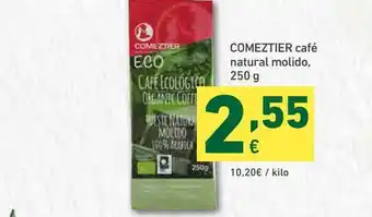 HiperDino Comeztier Café Natural Molido 250g oferta
