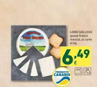 HiperDino Lomo Gallego Queso Fresco Mezcla Al Corte El oferta