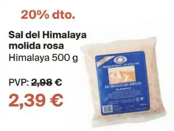 Veritas Sal Del Himalaya Molida Rosa Himalaya 20% Dto 500g oferta