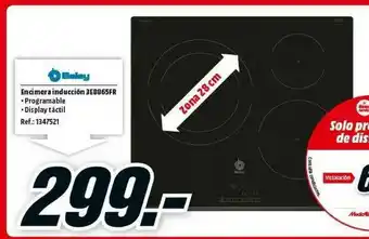 MediaMarkt Encimera Inducción 3eb865r Balay oferta