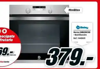 MediaMarkt Horno 3hb4841x0 Balay oferta