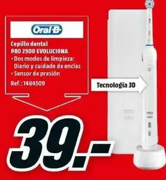 MediaMarkt Oral-b Cepillo Dental Pro 2500 Evoluciona oferta