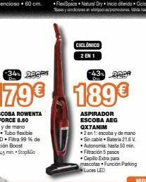 Expert Aspirador escoba aeg oferta
