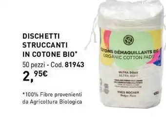 Yves Rocher Dischetti struccanti in cotone bio oferta