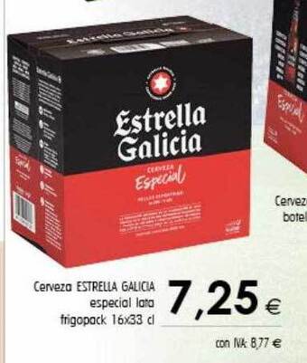 Cash Ifa Cerveza estrella galicia especial lata frigopack 16 oferta