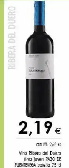 Cash Ifa Vino ribera del duero tinta joven pago de fuentevega botella oferta