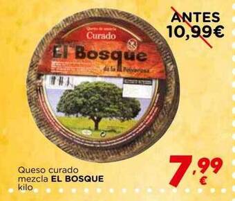 Supermercados Piedra Queso curado mezcla el bosque kilo oferta