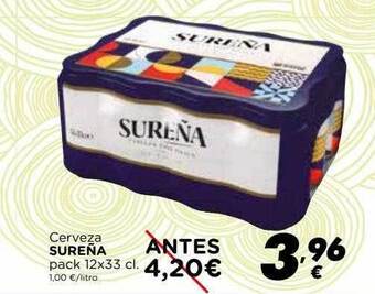 Supermercados Piedra Cerveza sureña oferta