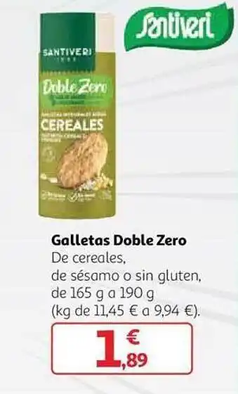 Alcampo Galletas doble zero oferta