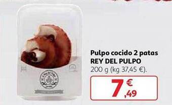 Alcampo Pulpo cocido 2 patas rey del pulpo oferta