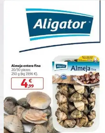 Alcampo Almeja entera fina oferta
