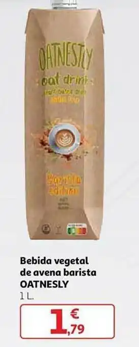 Alcampo Bebida vegetal de avena barista oatnesly oferta