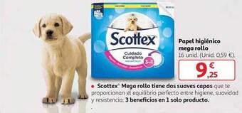 Alcampo Papel higiénico mega rollo oferta